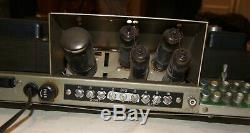 Sherwood S-5000 Tube Stereo Amplifier Parts or Repair Complete with Tubes