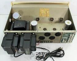 Sherwood S-5500 50 Watt Stereo Integrated Amplifier Tube Amp No Tubes