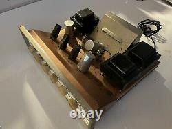 Sherwood S-5500 II Stereo Tube Integrated Amplifier POWERS UP. NO TESTING DONE