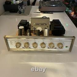 Sherwood S-5500 II Stereo Tube Integrated Amplifier POWERS UP. NO TESTING DONE