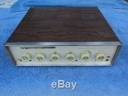 Sherwood S-5500 IV 4 Integrated Stereo Tube Amplifier With Schematics And Manual