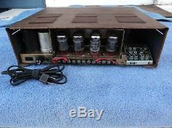 Sherwood S-5500 IV 4 Integrated Stereo Tube Amplifier With Schematics And Manual