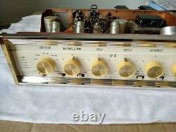 Sherwood S-5500 Stereo Tube Integrated Amplifier-XLNT Cond. Parts//Repair. USA