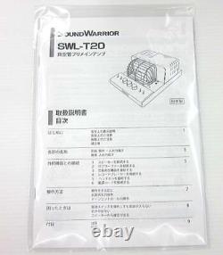 Sound Warrior Jyoshita Kogyo Swl-T20 In-Store Pickup Only Vacuum Tube Integrated