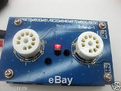 Stereo Telefunken UM80 UM81 magic eye indicator tube vu meter pcb assembled