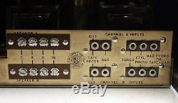 Stereo Tube Amplifier, PP EL84 / 6BQ5, 6EU7, BA Custom Stereo, Burstein Applebee