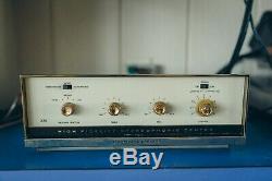 Stromberg Carlson 220 console tube stereo amplifier working awesome