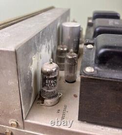 Stromberg Carlson Stereo 60 Integrated Tube Amplifier Parts/repair