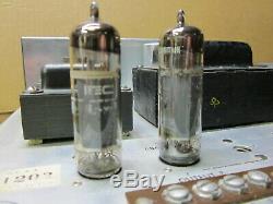 Stromberg-carlson Asr-433 Stereo 24 Integrated Tube Amp (6bq5) Mullard