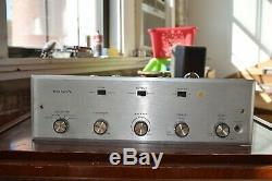 Superb Bogen AP-35 Vintage Tube Stereo Integrated Amplifier Matched 7408s