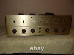 THE FISHER X-100-B 12ax7 7868 Tube Stereo Integrated Amplifier Needs Tubes