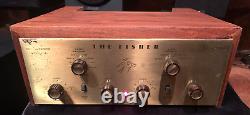 THE Original FISHER X-101 STEREO TUBE AMPLIFIER (THE 101) 68th unit made