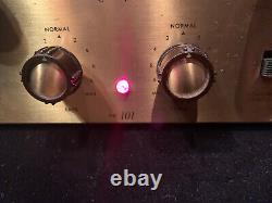 THE Original FISHER X-101 STEREO TUBE AMPLIFIER (THE 101) 68th unit made