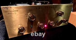 THE Original FISHER X-101 STEREO TUBE AMPLIFIER (THE 101) 68th unit made