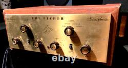 THE Original FISHER X-101 STEREO TUBE AMPLIFIER (THE 101) 68th unit made