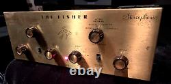 THE Original FISHER X-101 STEREO TUBE AMPLIFIER (THE 101) 68th unit made