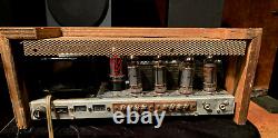 THE Original FISHER X-101 STEREO TUBE AMPLIFIER (THE 101) 68th unit made