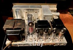 THE Original FISHER X-101 STEREO TUBE AMPLIFIER (THE 101) 68th unit made