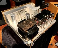 THE Original FISHER X-101 STEREO TUBE AMPLIFIER (THE 101) 68th unit made