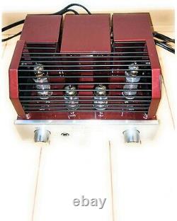 TRIODE Premain Amplifier Ruby Vacuum Tubes 6 Watt 6BQ5 x 2, 12AX7 x 2