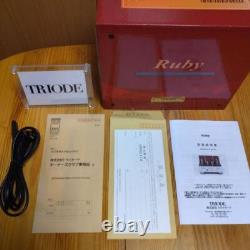 TRIODE RUBY Vacuum Tube Integrated Amplifier 6BQ5 Single Premain Audio r#