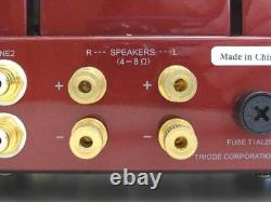 TRIODE RUBY Vacuum Tube Integrated Amplifier in Good Condition