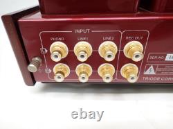 TRIODE TRV-88SER Vacuum Tube Integrated Amplifier with Remote Manual Tested MG01