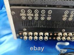 Tested SANSUI AU-111 Vacuum Tube Integrated Amplifier tested AUX20Hz~50kHz ±1dB