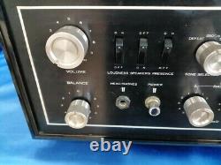 Tested SANSUI AU-111 Vacuum Tube Integrated Amplifier tested AUX20Hz~50kHz ±1dB