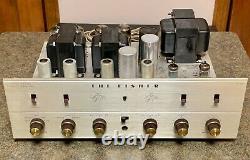 The Fisher KX-100 Tube Stereo Integrated Amplifier 7868 12AX7 Working