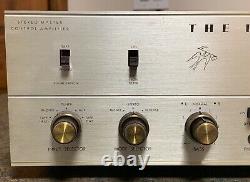 The Fisher KX-100 Tube Stereo Integrated Amplifier 7868 12AX7 Working