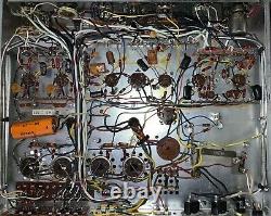The Fisher KX-100 Tube Stereo Integrated Amplifier 7868 12AX7 Working