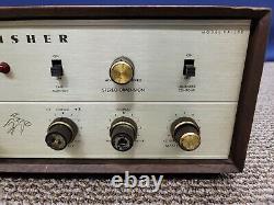 The Fisher Stereo Master Control Tube Amplifier Preamplifier Pre-Amp KX-200