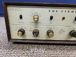 The Fisher Stereo Master Control Tube Amplifier Preamplifier Pre-Amp KX-200