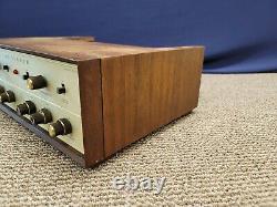 The Fisher Stereo Master Control Tube Amplifier Preamplifier Pre-Amp KX-200