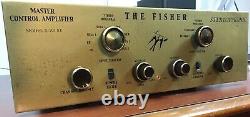 The Fisher X-101ST 6BQ5 push pull Tube Integrated Amplifier Serviced Tested