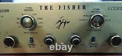 The Fisher X-101ST 6BQ5 push pull Tube Integrated Amplifier Serviced Tested