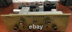 The Fisher X-101ST 6BQ5 push pull Tube Integrated Amplifier Serviced Tested