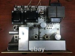 The Fisher X-101ST 6BQ5 push pull Tube Integrated Amplifier Serviced Tested