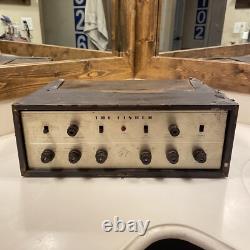 The Fisher X-200 Integrated Tube Control Amplifier with Case