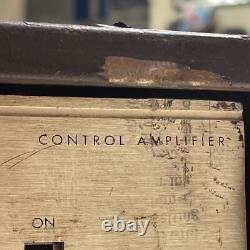 The Fisher X-200 Integrated Tube Control Amplifier with Case