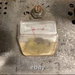 The Fisher X-200 Integrated Tube Control Amplifier with Case