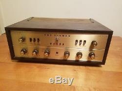 The Fisher X-202-b Tube Stereo Integrated Amplifier With Case And Original Box