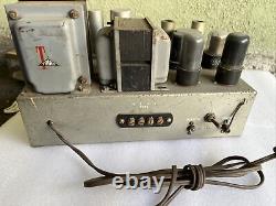 Triad amplifier mono Tube Amp triad A-74J 6v6 Hf-10