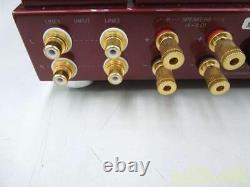 Triode Ruby? Vacuum Tube Integrated Amplifier USED from JAPAN WORKS PROPERLY