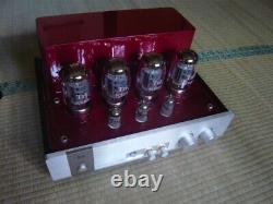 Triode TRV-88SE tube integrated amplifier good condition red from Japan