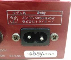 Triode vacuum tube stereo integrated amplifier TRIODE RUBY In good condition
