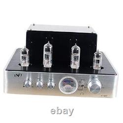 Tube Amplifier HiFi Stereo Receiver Integrated Amp with Bluetooth AD03 silver
