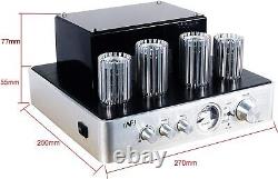 Tube Amplifier HiFi Stereo Receiver Integrated Amp with Bluetooth Hybrid Amp