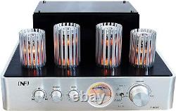 Tube Amplifier HiFi Stereo Receiver Integrated Amp with Bluetooth Hybrid Amp